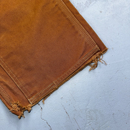 Carhartt Shorts VTG Double Knee Carpenter Pants USA B01 Brown Act 33 30x18