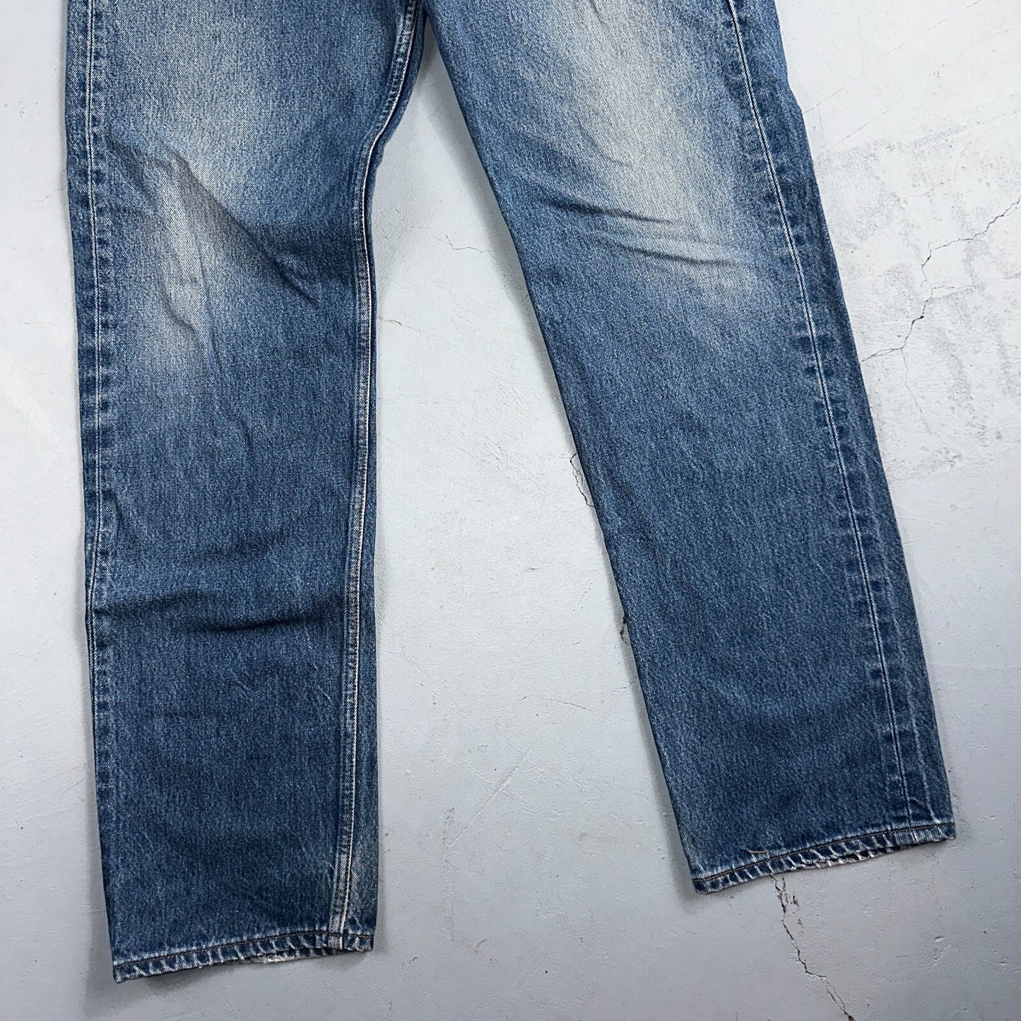 Levis 501 Vintage Y2K Mexico Straight Leg Jeans 36x36 90s Med Wash Act 36x32