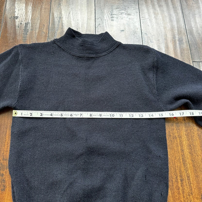 Vintage WW2 WWII USN Navy Deck Watch Wool Sailor's Sweater 1940s 40s Knit Rare