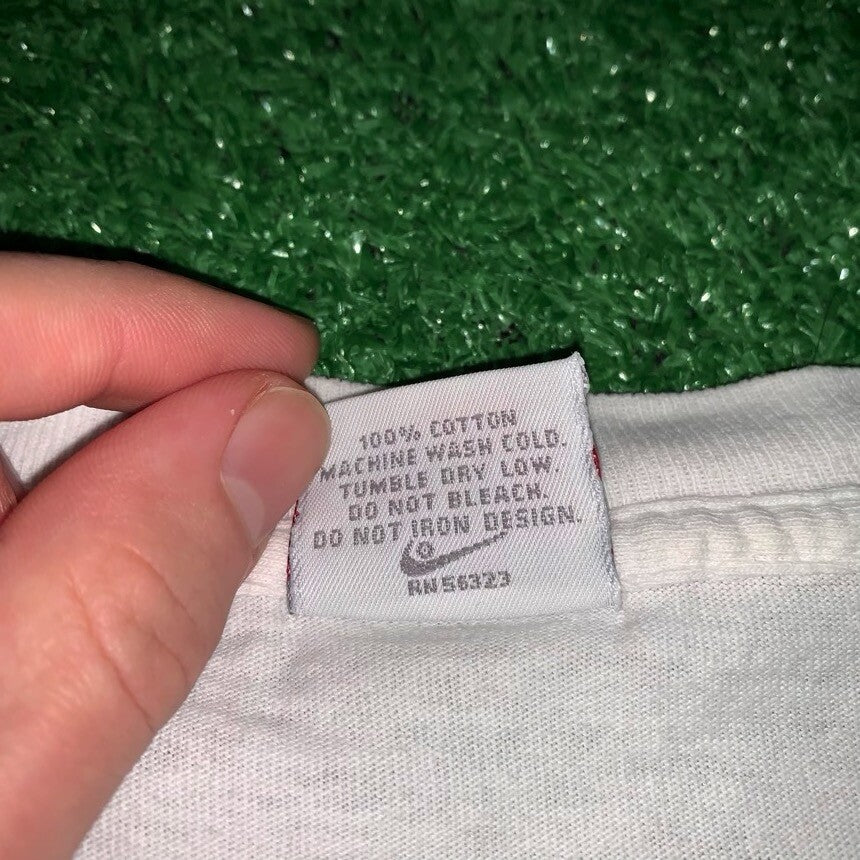 Vintage Nike T Shirt Mens XL Peach Tree Georgia Atlanta America 1992 July 4 USA