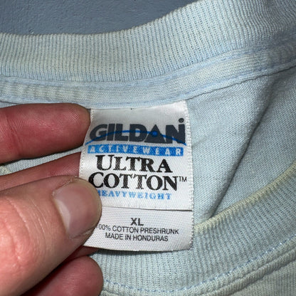 Hiking Room With A View VTG T Shirt Funny Camping Camp Hike Travel USA Y2K