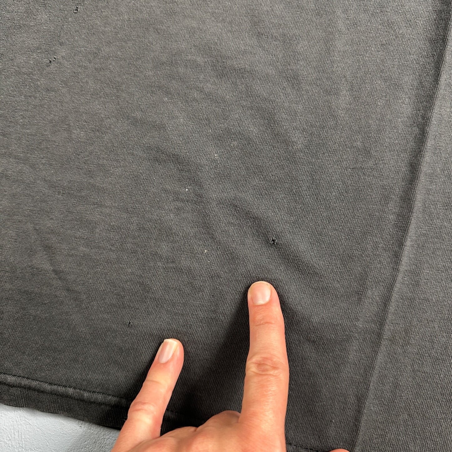 Kailua Kona Hawaii VTG T Shirt Single Stitch Faded Black Hanes Ocean Fish Sand