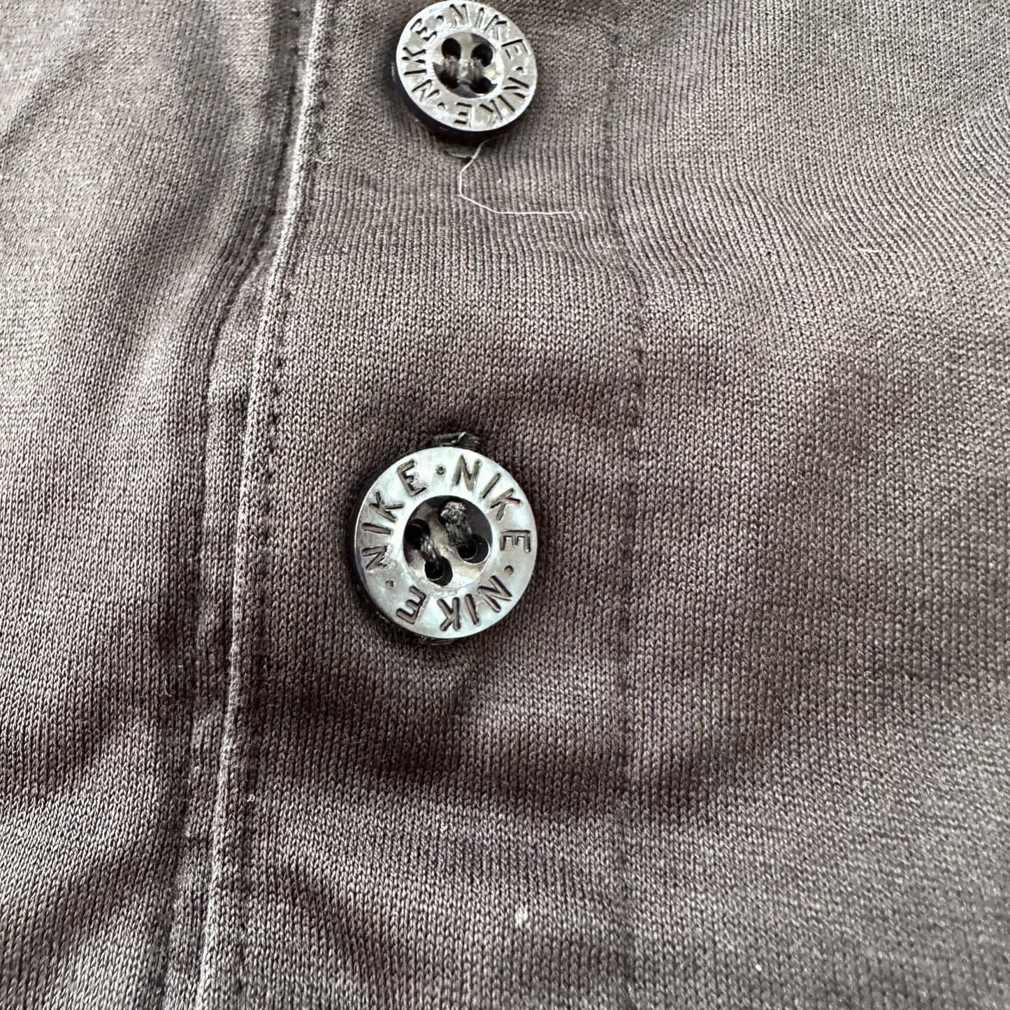 Nike John McEnroe 1985 Challenge Court Checkerboard Tennis Polo Shirt Vintage L