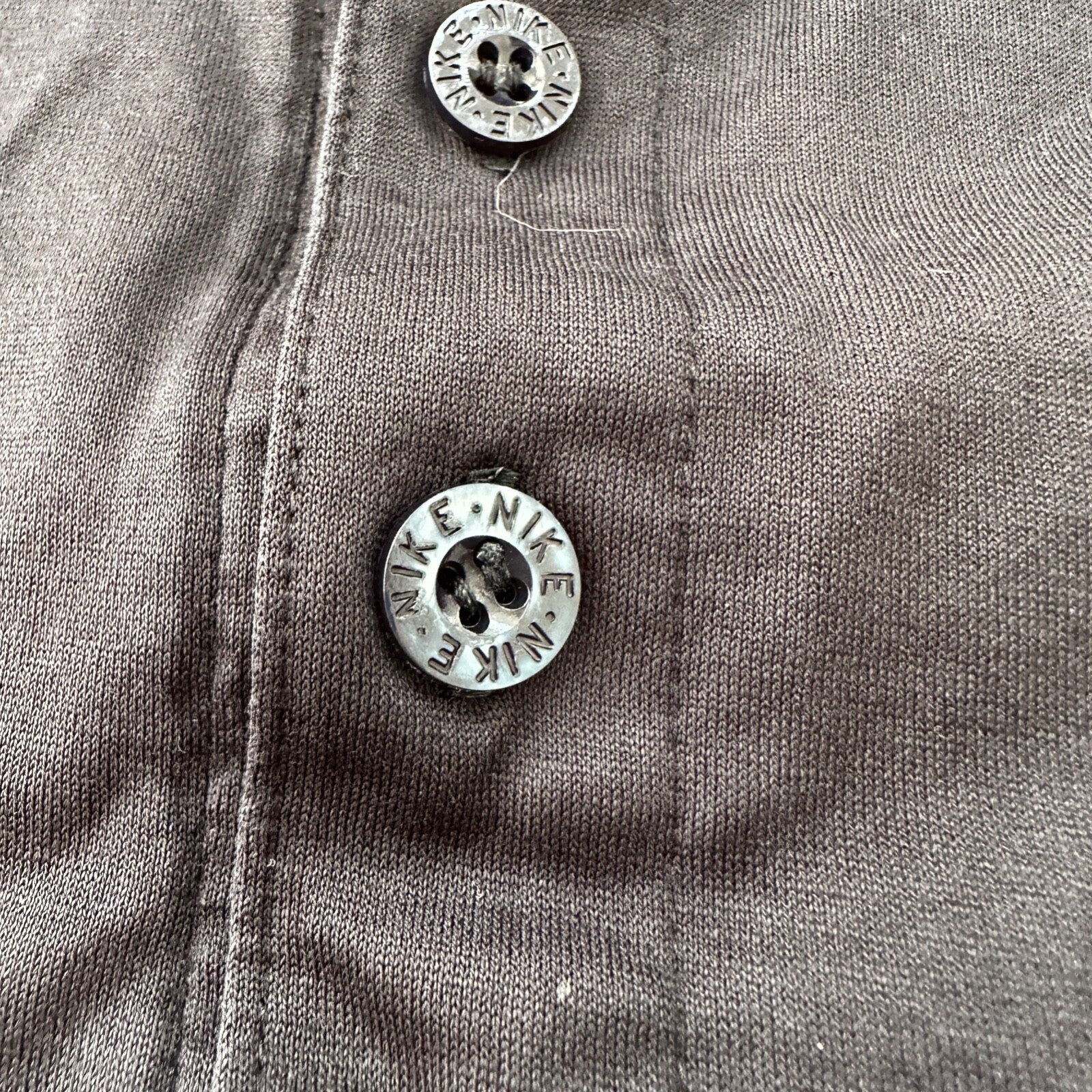 Nike John McEnroe 1985 Challenge Court Checkerboard Tennis Polo Shirt Vintage L