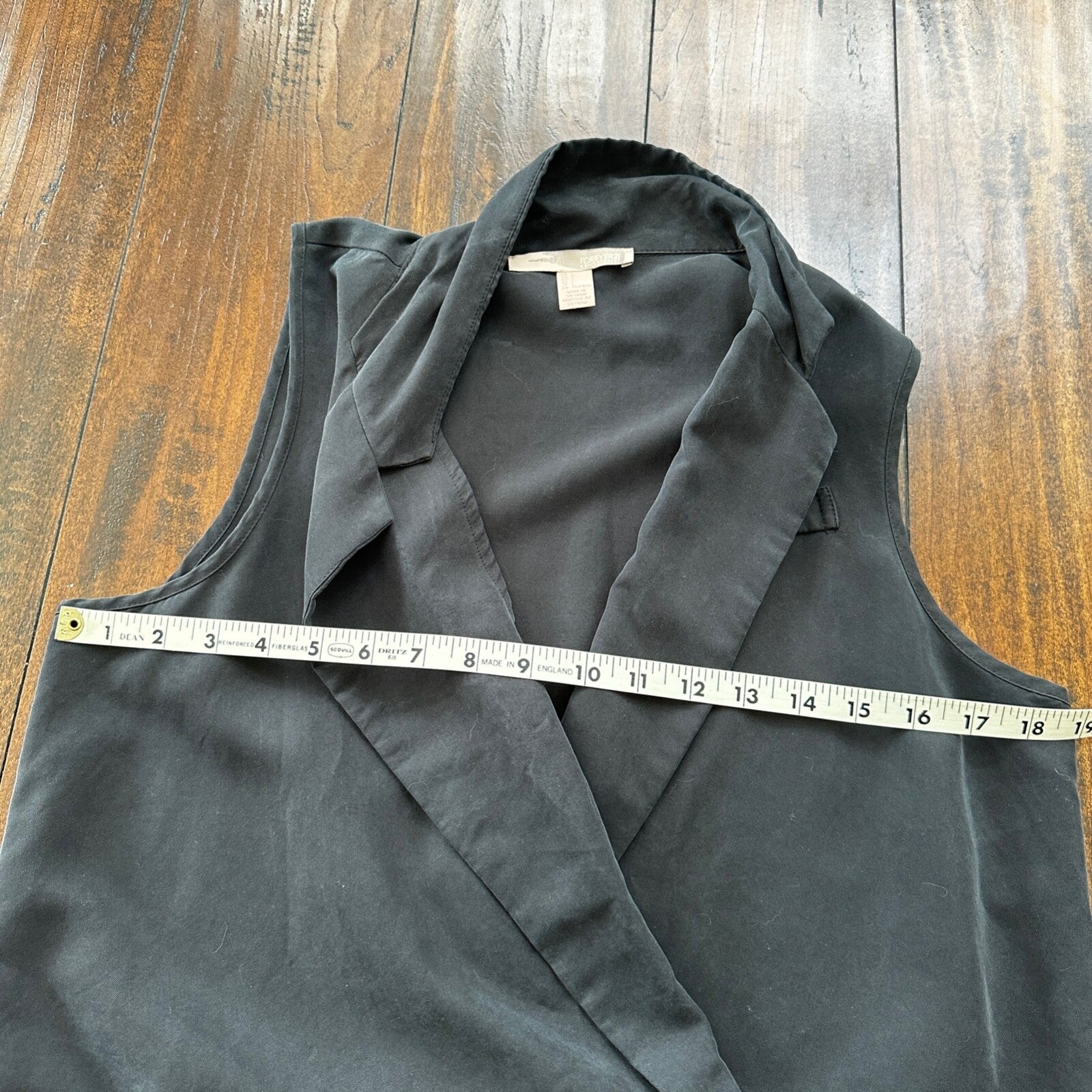 Forever 21 Simple Basic Pattern Romper In White Size L Charcoal Grey/Black