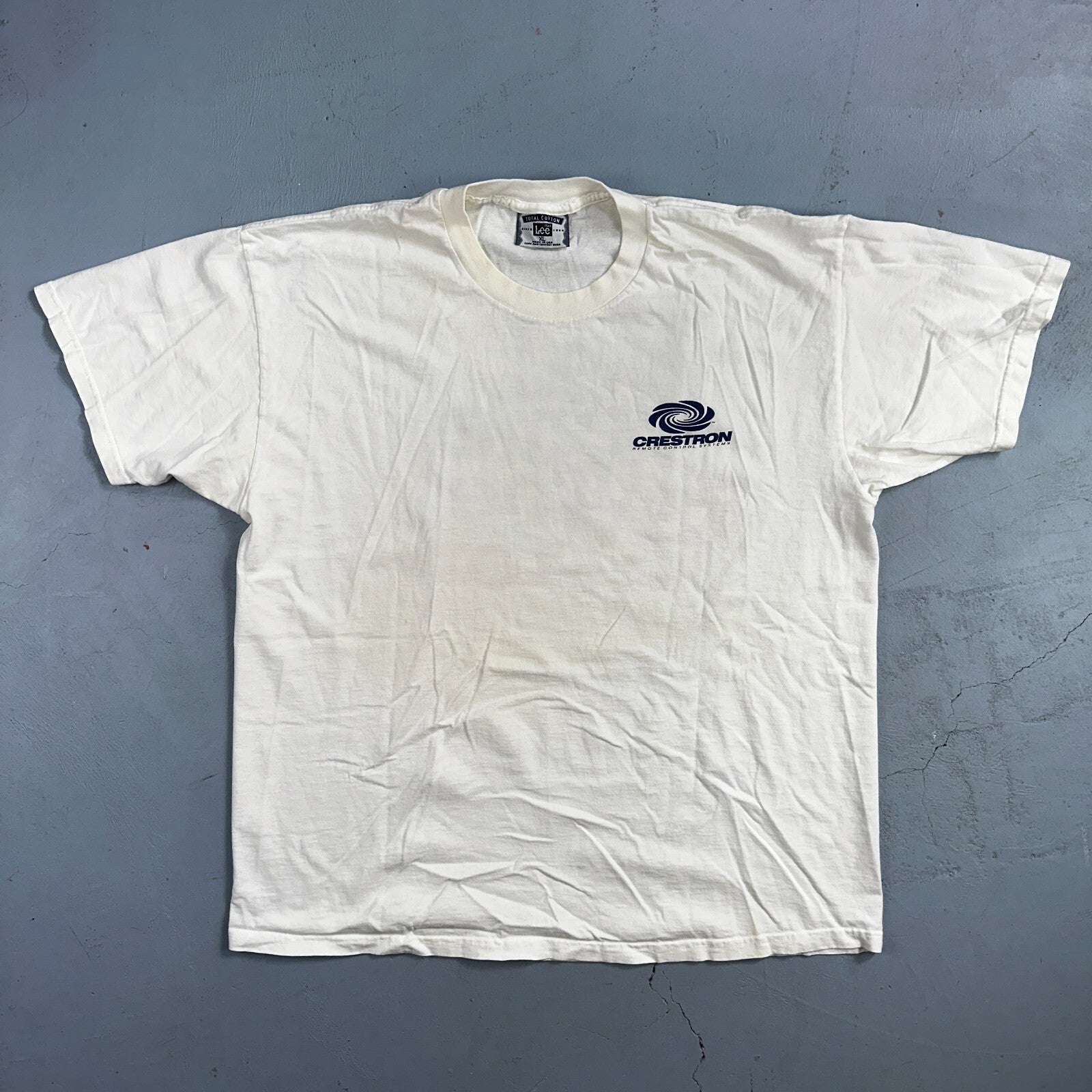 Crestron Color VTG T Shirt Remote Controller Lee Graphic Music Audio TV Promo