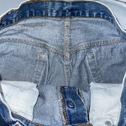 Levis 501 Vintage 80s USA XX Straight Leg Jeans Blue Med Wash 1980s Act 31x31