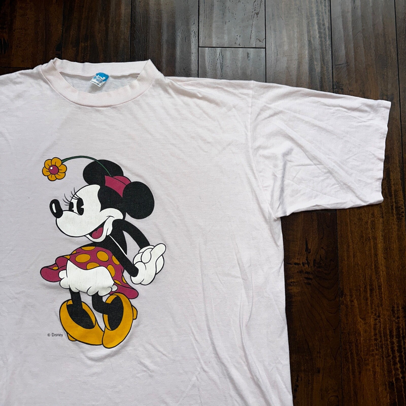 Minnie Mouse Huge Vintage T Shirt 4XL OSFA Pink Sleepwear Sleep Pajama