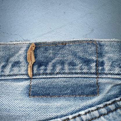 Levis 501 Vintage 80s Redline Selvedge USA XX Jeans Light Wash 66 Act 28x31