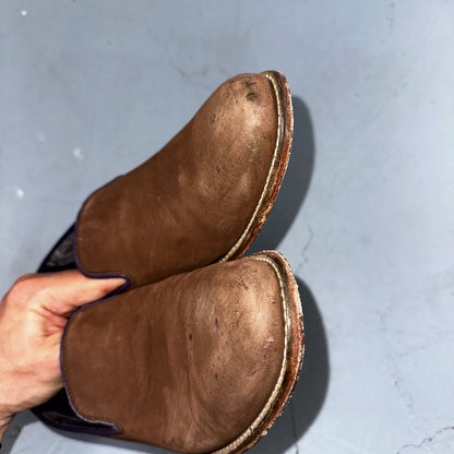 Men’s ROBERT GRAHAM Brown Suede Leather Fashion Loafers Sz 8.5 D