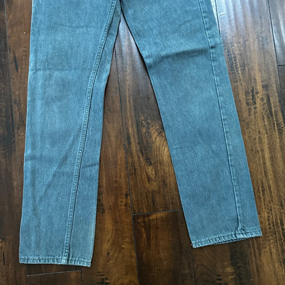VTG 90s Levis 501 Button Fly 29x32 USA Tag Jeans Straight Wash Blue XX Act 28x30