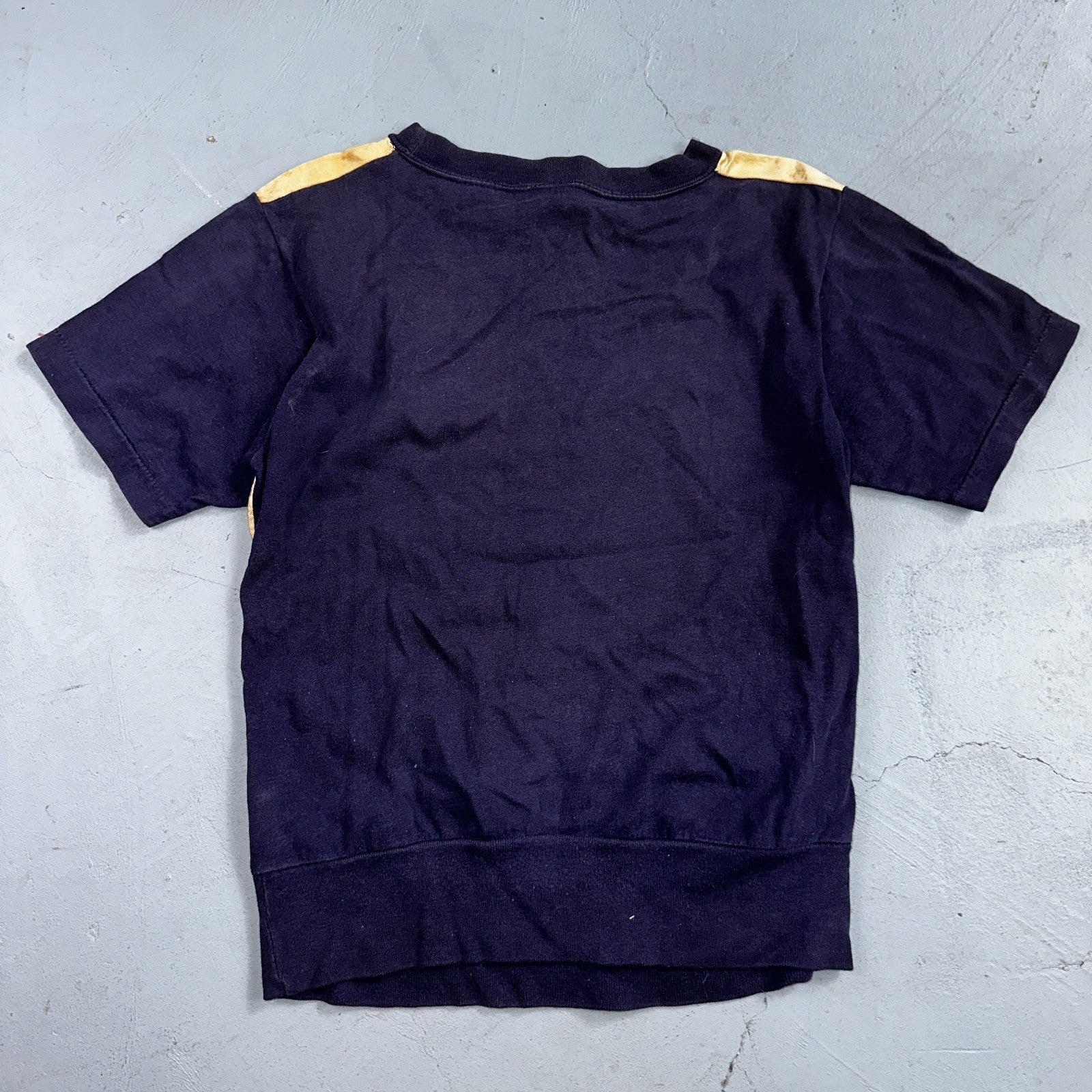 VTG Penneys Novelty Boys T Shirt Size 16 1950s Black Panther Rockabilly Sukajan