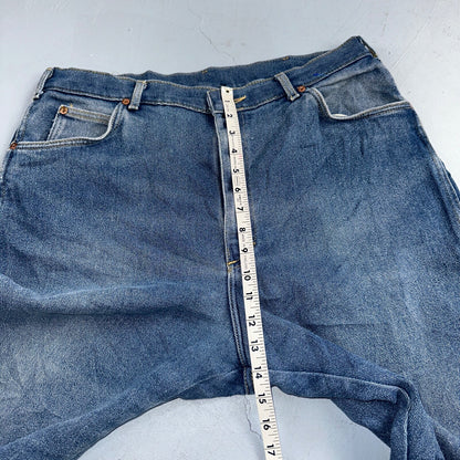 Lee VTG 80 Riders Denim Boot Cut Flare Jeans USA 34x31 Med Wash Cowboy 1980s