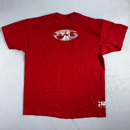 Survival Lines Earth VTG T Shirt Hippie Anvil Band Promo Trip 90s 2XL Tree Music