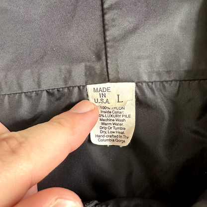 High Gear Hood River USA Made Size L Olive Waterproof Insulated Coat Green Black