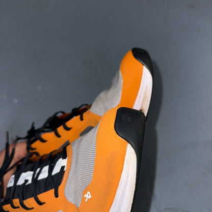 On Cloud Cloud Runner Running Shoes Men’s Sz 12 Orange Gray Athletic Trainers