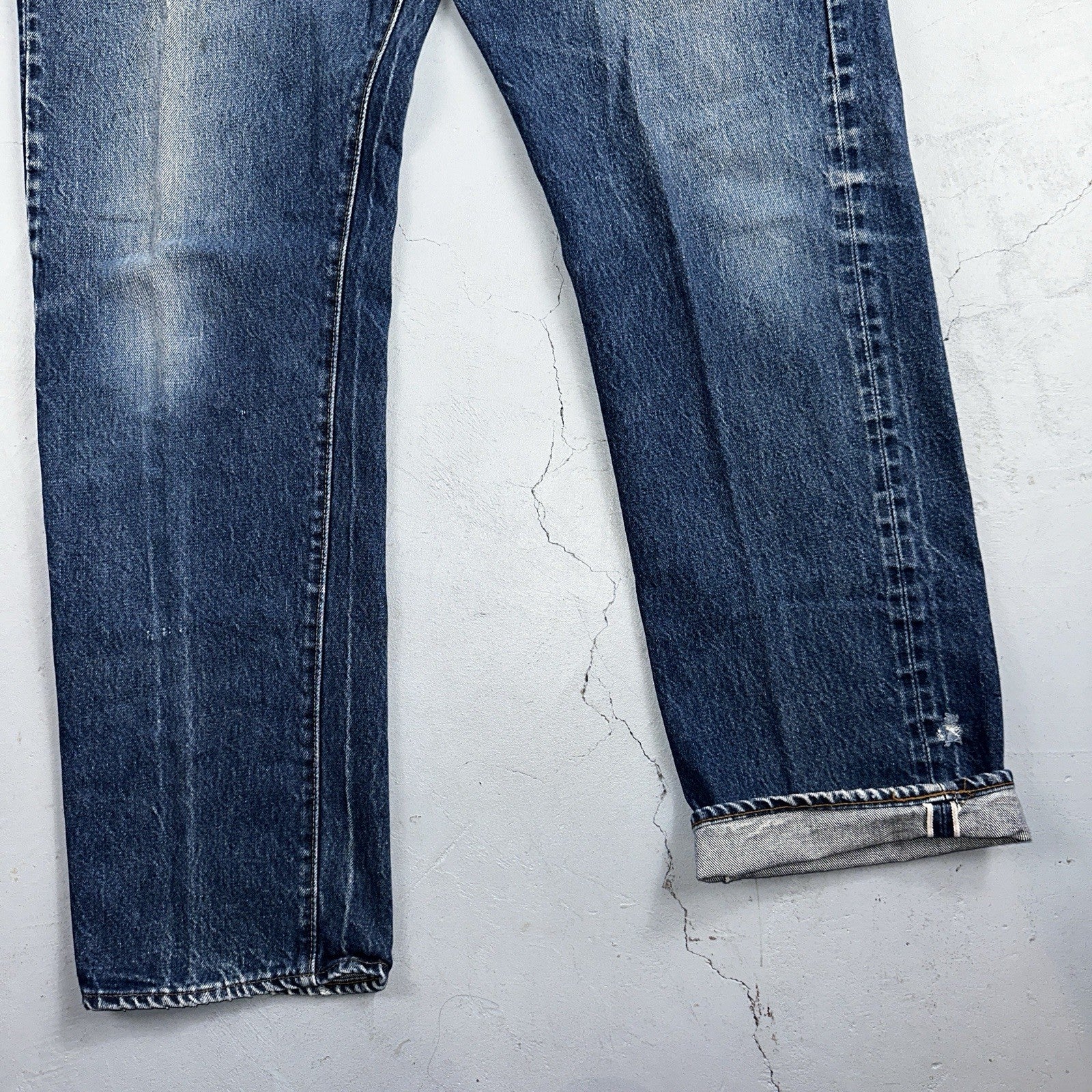 Levis 501 Vintage 80s Redline Selvedge USA XX Jeans Med Wash 40x36 Act 36x32