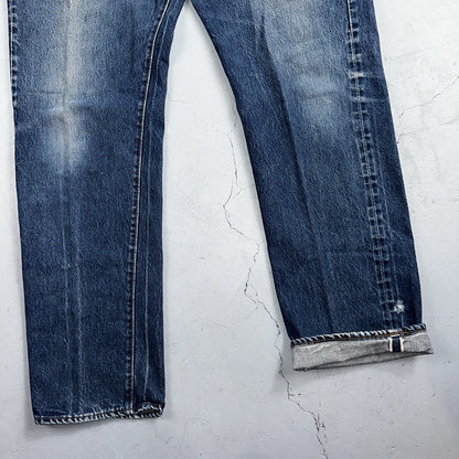 Levis 501 Vintage 80s Redline Selvedge USA XX Jeans Med Wash 40x36 Act 36x32
