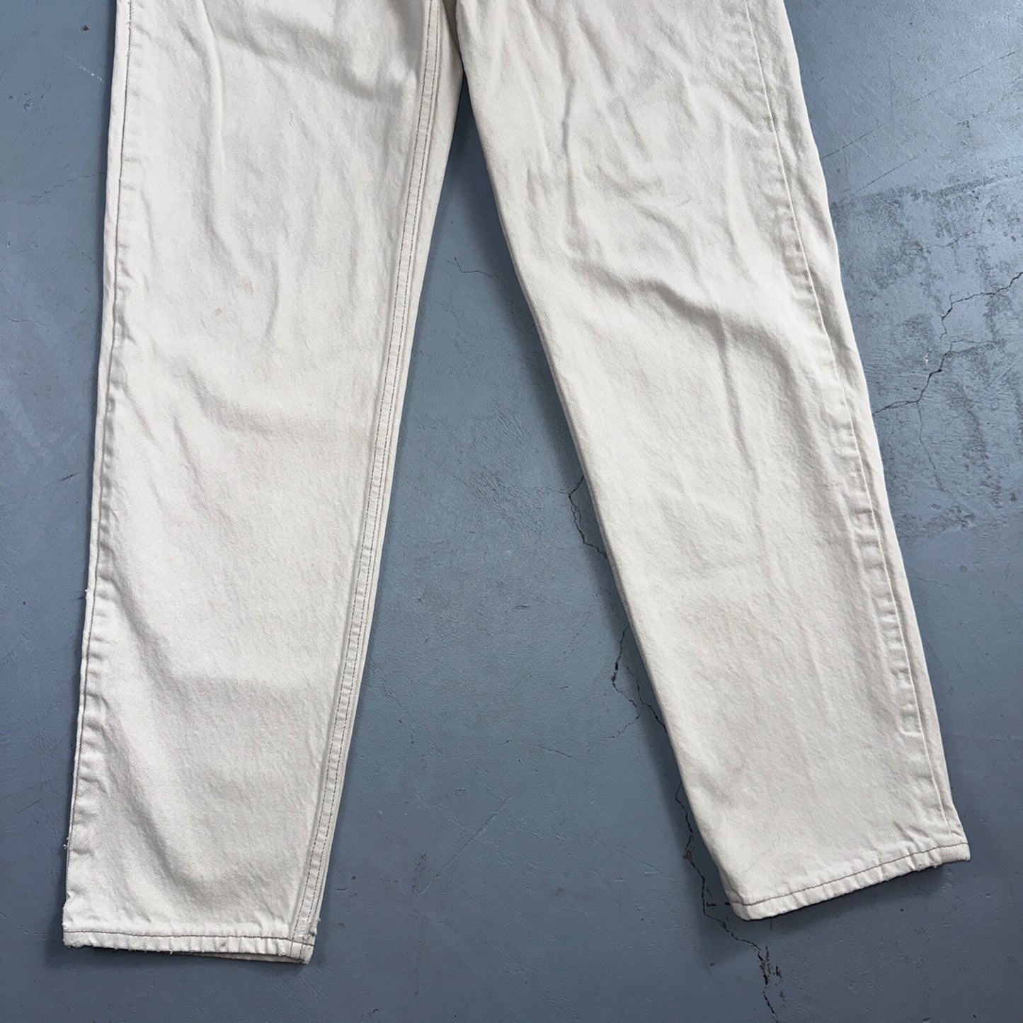 Levis 550 Vintage 90s USA Red Tab Jeans 32x34 White Wash 501 Act 30x32