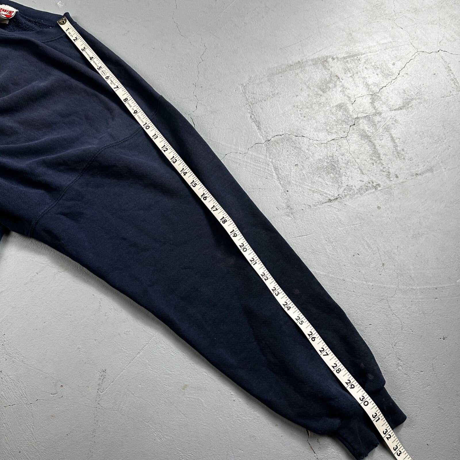 Disney Mickey Mouse VTG Sweatshirt Size 2XL Navy Crewneck Disneyland USA 90s