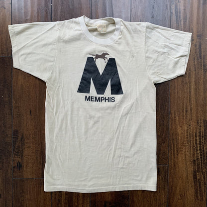 Memphis Tennessee Horse Racing Vintage T Shirt 70s 80s Animal Love Music Rap
