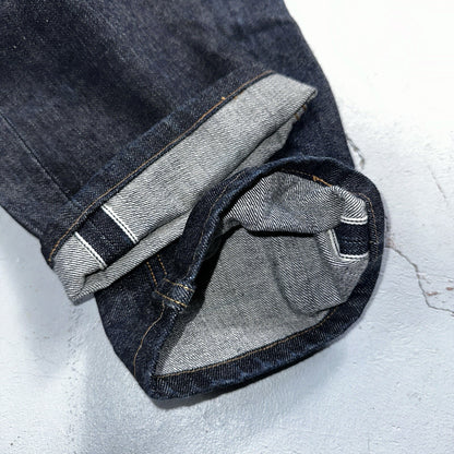 Brave Star Jeans Mens 30x30 Blue Selvedge Cone Denim Dark Wash Button Fly