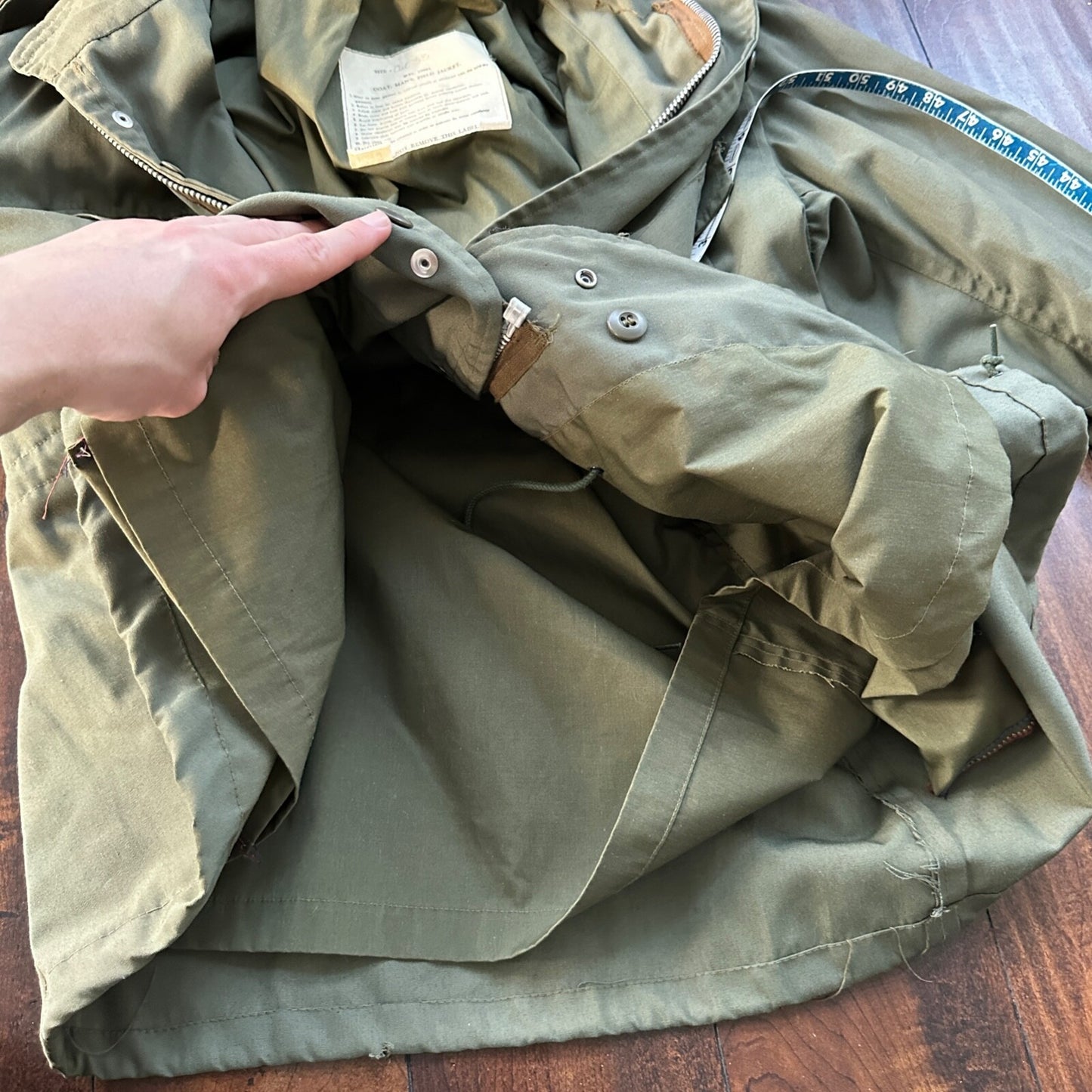 VTG Military M-1943 Combat Field Jacket 1950s Civilian Size M Regular M43