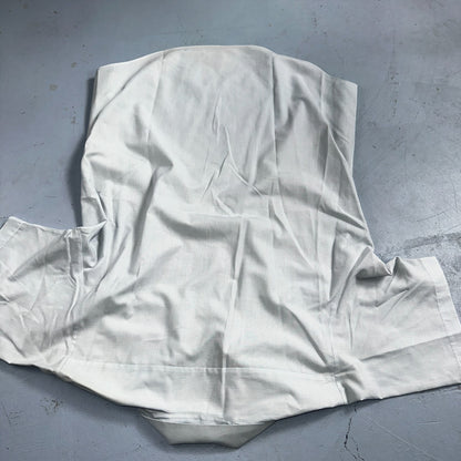 1973 US Army Vietnam War Men Blue Button Long Sleeve Shirt 16 DSA-100 1970s 70s