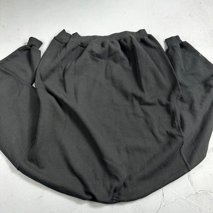 VTG Jerzees Sport Blank Sweatshirt L 1990s Y2K Black Crewneck Basic