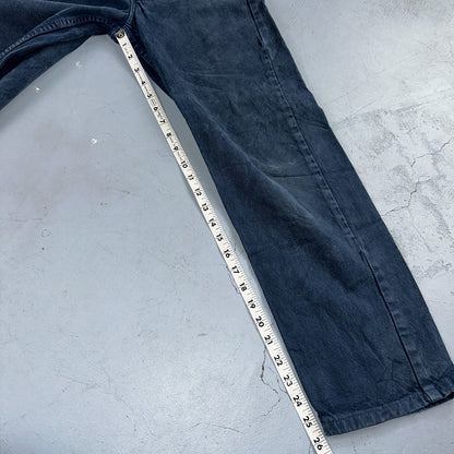 Levis 560 VTG Jeans Womens 14 Blue Wash Loose Straight Orange Tab Denim 25x26