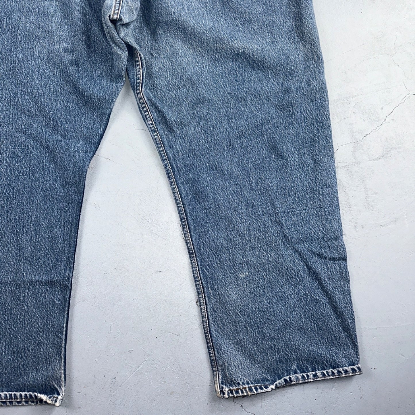 Levis 501 Vintage 90s Mex XX Straight Leg Jeans Blue Light Wash 56x32 Act 50x28