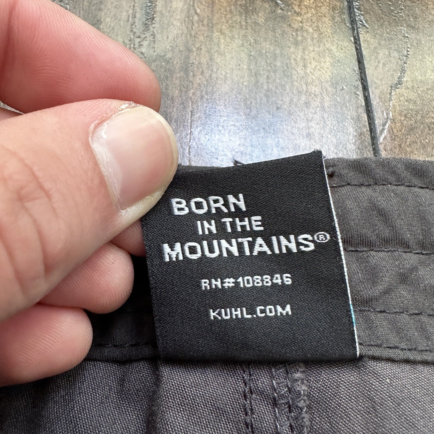 Kuhl Kurve Pants Womens 16 Black Low Rise Kanvas Stretch Legendary Pant 36x31