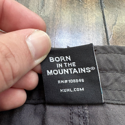 Kuhl Kurve Pants Womens 16 Black Low Rise Kanvas Stretch Legendary Pant 36x31