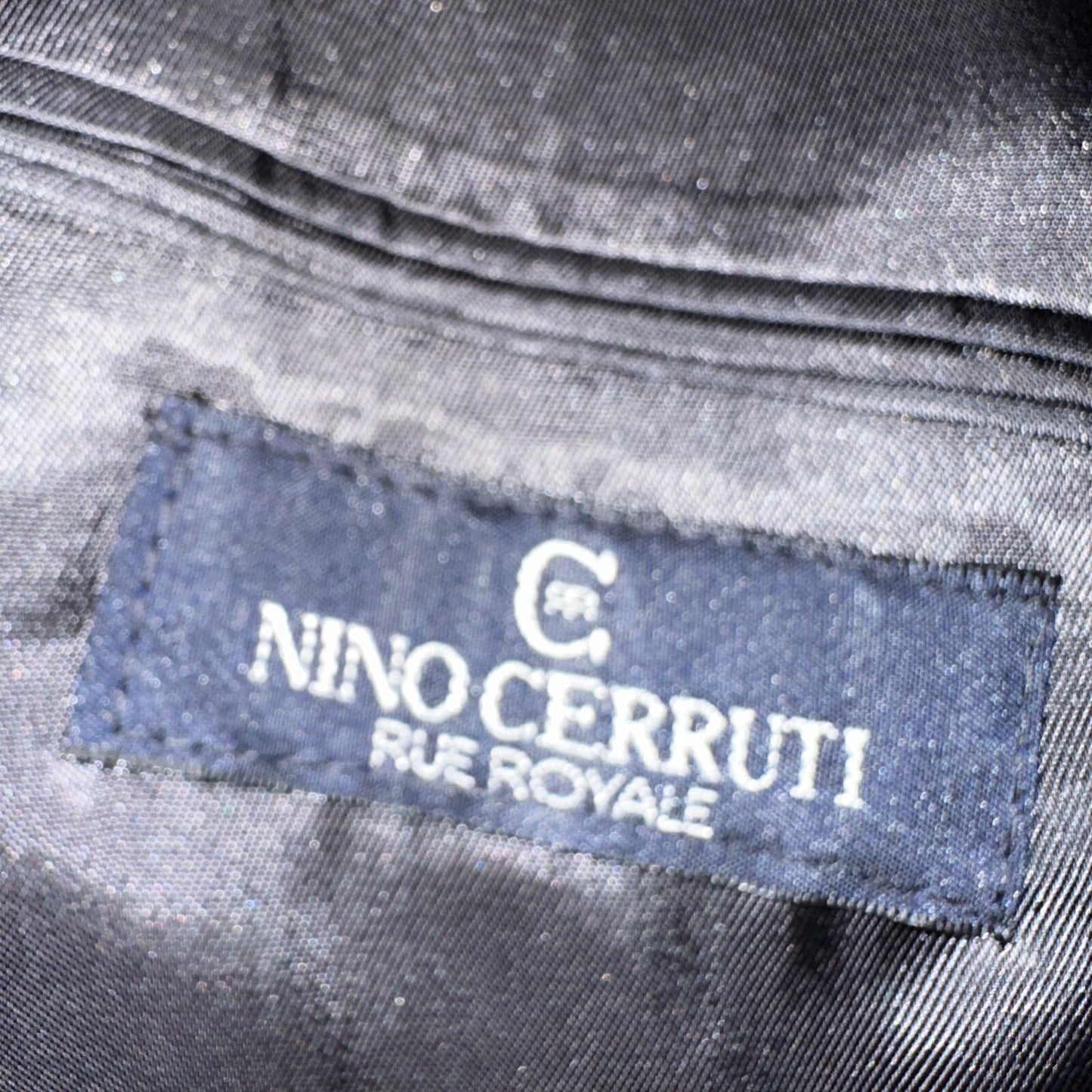 Nino Cerruti Rue Royale Double Breasted VTG Suit Jacket Blazer, 44 Union USA