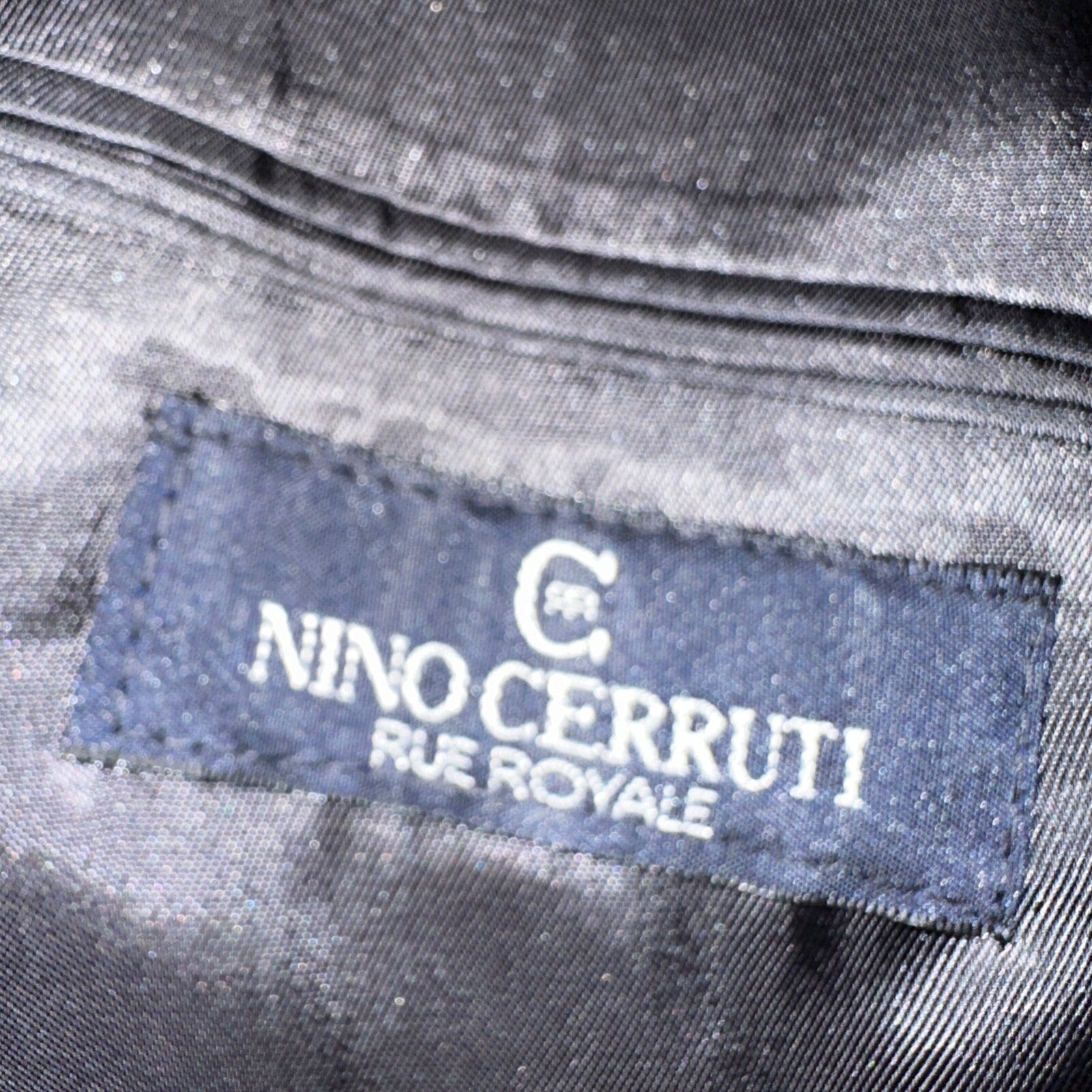 Nino Cerruti Rue Royale Double Breasted VTG Suit Jacket Blazer, 44 Union USA