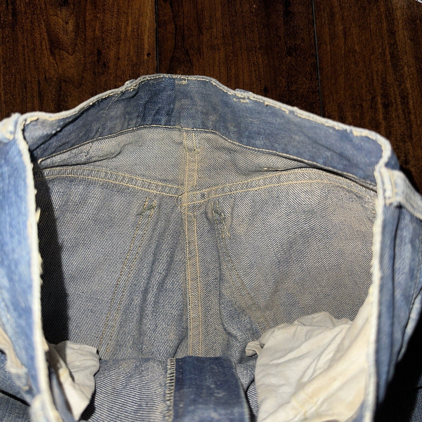 Bally True VTG 40s 50s Redline Selvedge Denim Jeans 1950s Levi’s Big E 27x30