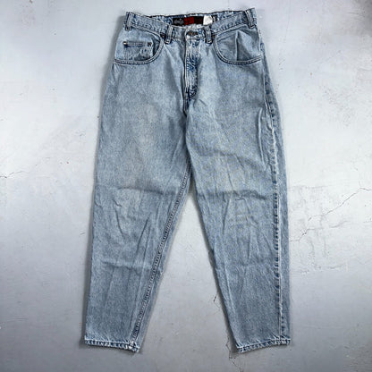 Levis Jeans VTG Mens 32x30 Silver Tab Loose Y2K Light Wash 90s Grunge Act 30x29