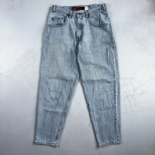 Levis Jeans VTG Mens 32x30 Silver Tab Loose Y2K Light Wash 90s Grunge Act 30x29
