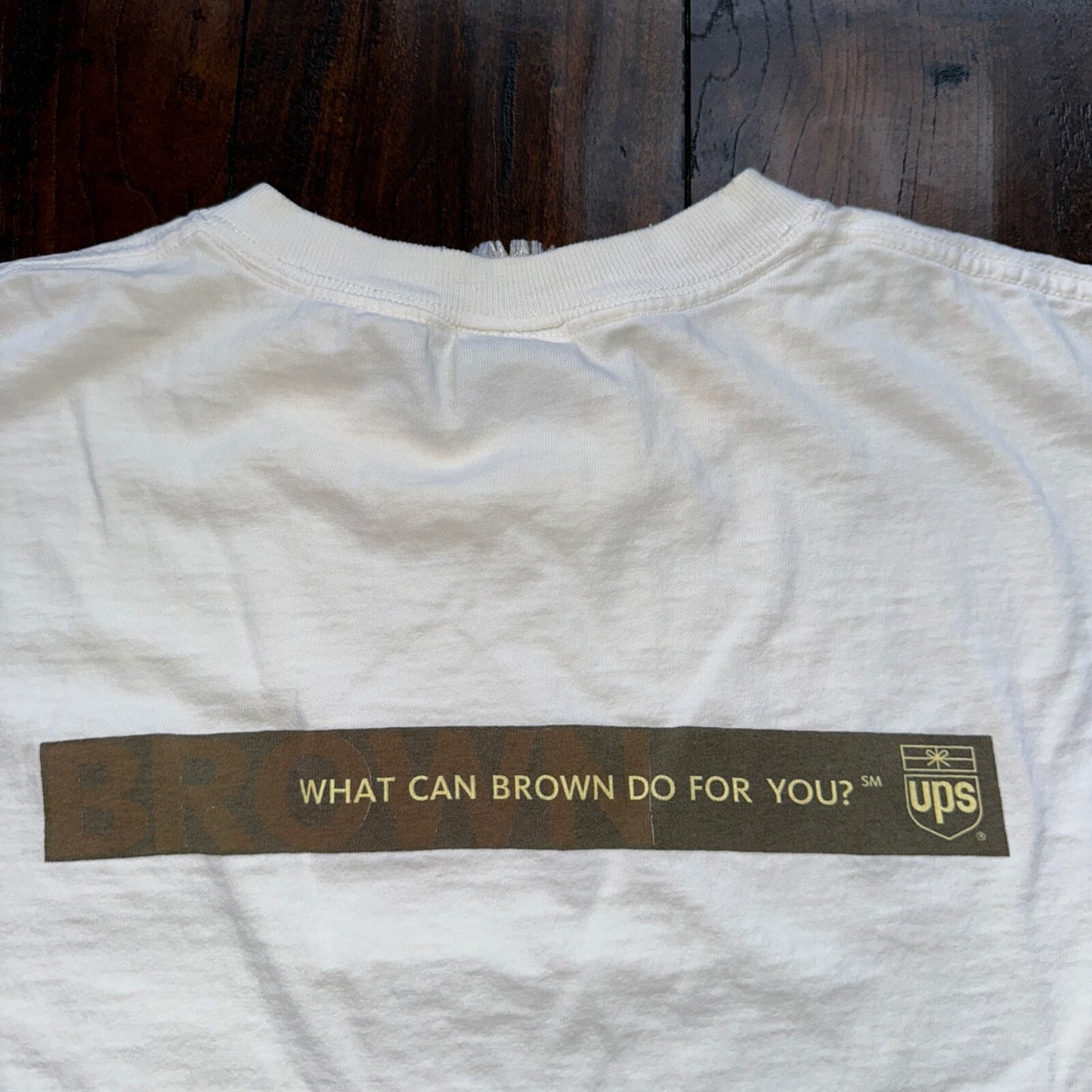 UPS Driver Brown Y2K Vintage T Shirt Cool Driving Packages Delivery Fast Smoke