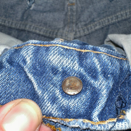 Levis 517 Vintage 80s USA Orange Tab Bootcut Flare Blue Worn Jeans Act 32x28
