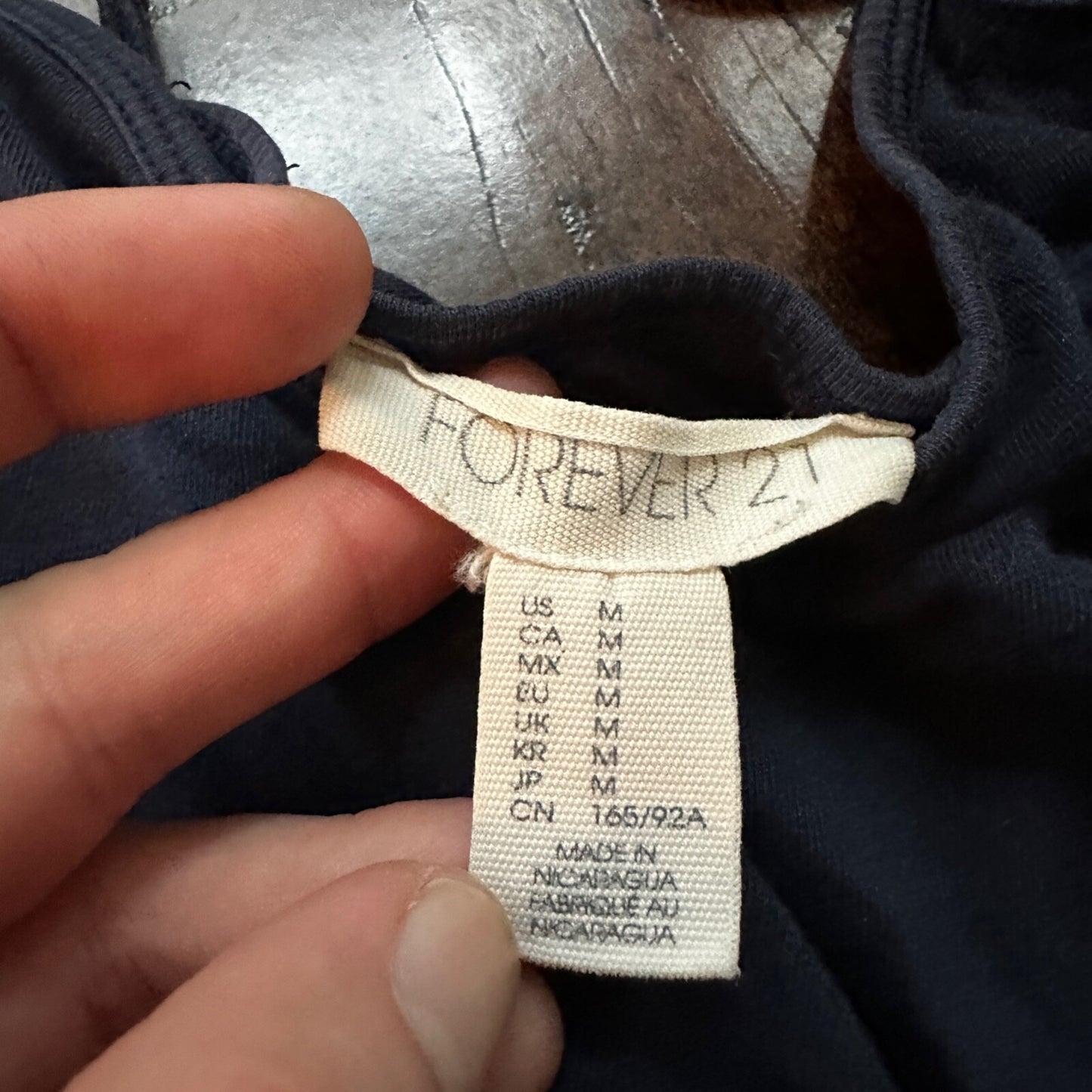 Lot of 4 Forever21 Tank Cute Summer Womens M Dress Print Basic Chop Crop