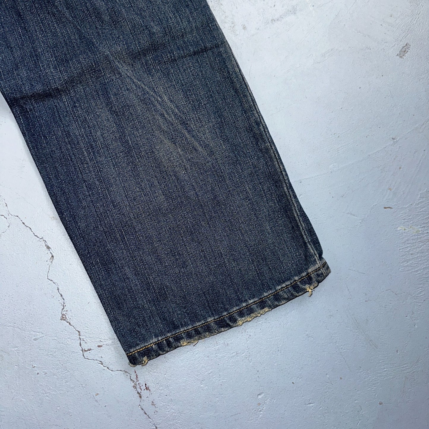 Levis 501 Vintage 90s XX Straight Leg Jeans Y2K Blue Med Wash 34x36 Act 33x35