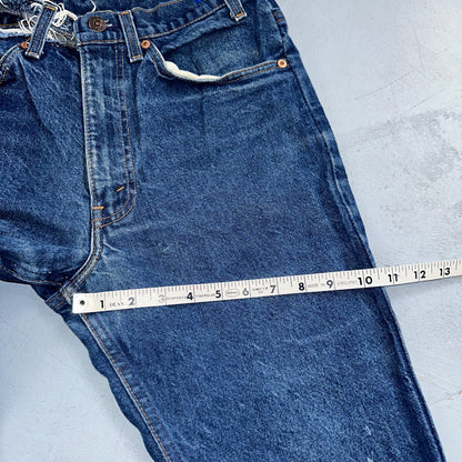Levis 517 Vintage 90s USA Orange Tab Bootcut Flare Blue Worn Jeans Thrash 32x32