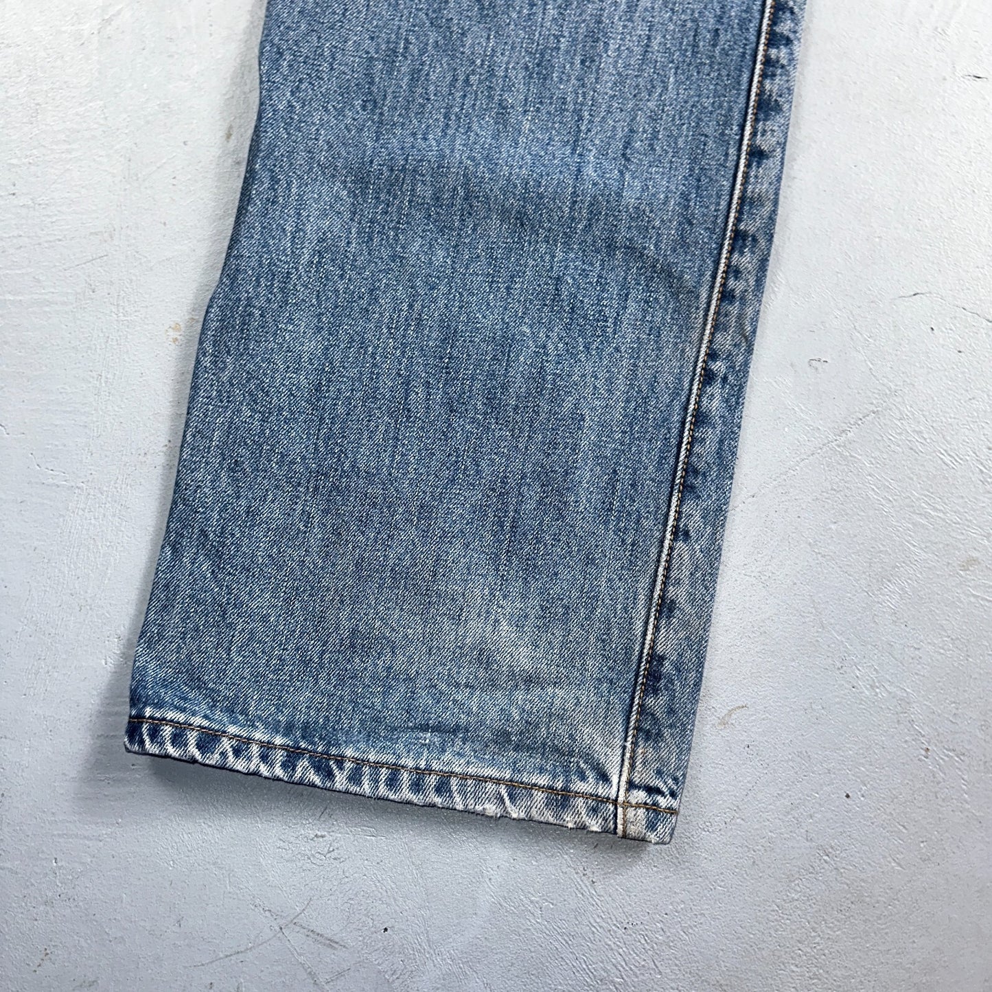 Levis 501 Vintage Y2K XX Straight Leg Jeans Blue Med Wash 36x34 Act 35x34