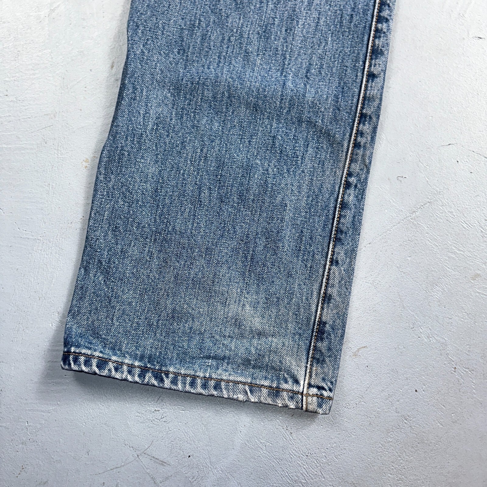 Levis 501 Vintage Y2K XX Straight Leg Jeans Blue Med Wash 36x34 Act 35x34