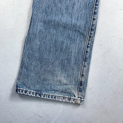 Levis 501 Vintage Y2K XX Straight Leg Jeans Blue Med Wash 36x34 Act 35x34