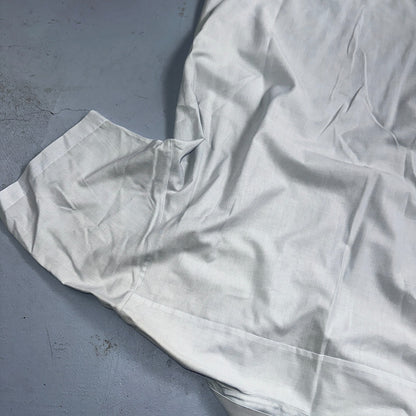 1973 US Army Vietnam War Men Blue Button Long Sleeve Shirt 16 DSA-100 1970s 70s