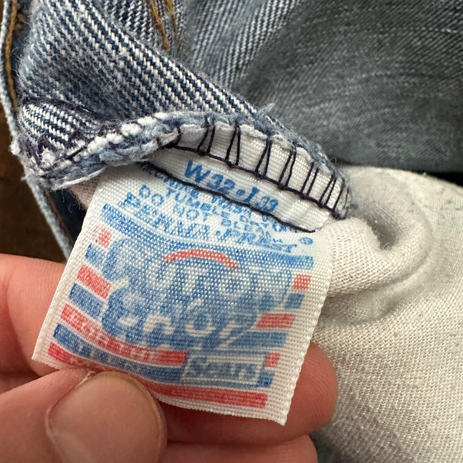 VTG Sears Put On 70s Pants 32x33 501 Bell Bottom Flare Rockabilly Cowboy 28x31