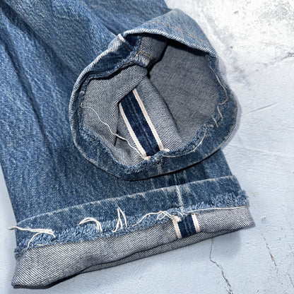 Levis 501 Vintage 80s Redline Selvedge USA XX Jeans Med Wash 31x36 Act 30x30