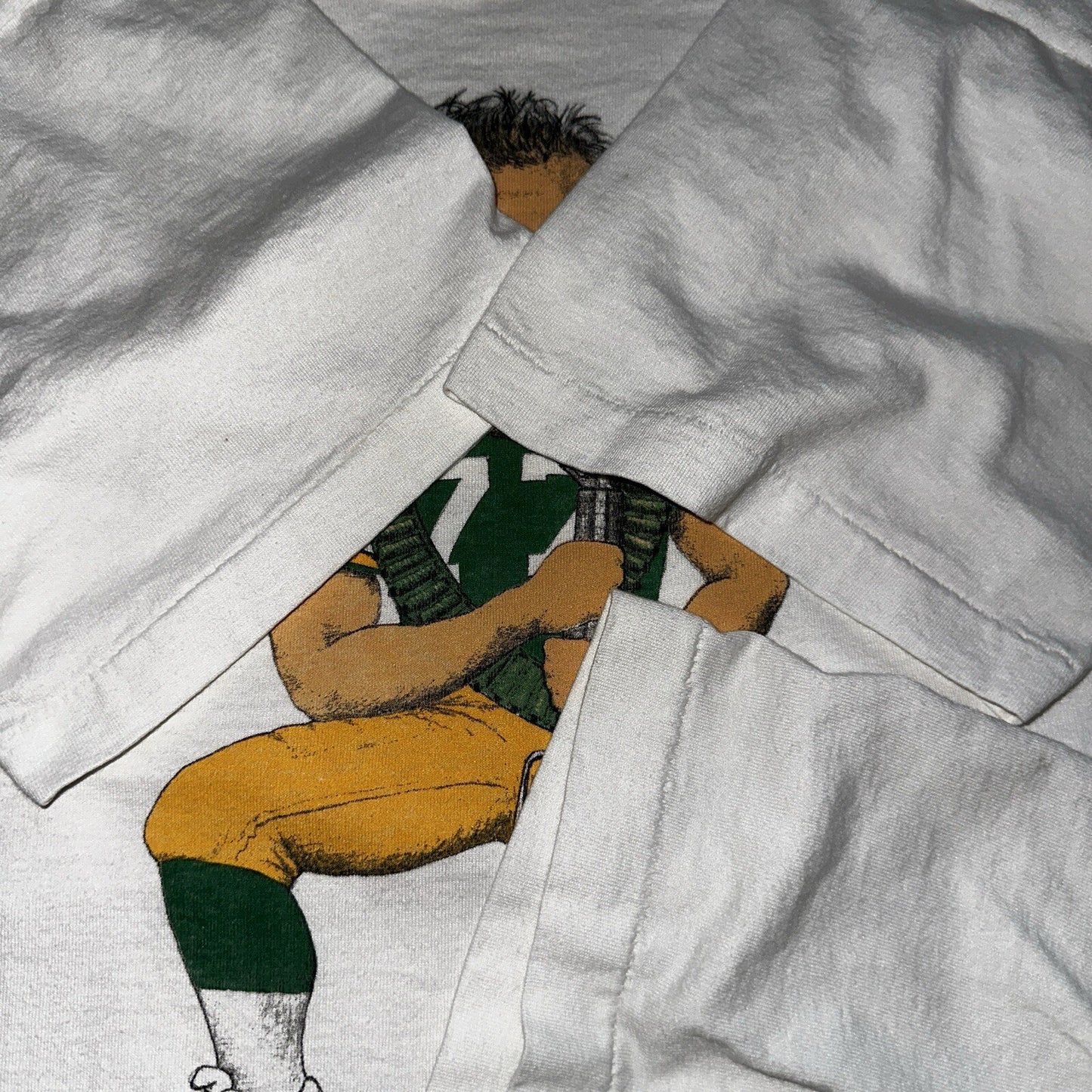 Tony Mandarich NFL Green Bay Packers VTG Nike T Shirt Guns N Roses Rap Football